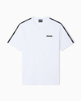 Emporio Armani, Logo Series Cotton Crew-Neck White T-shirt