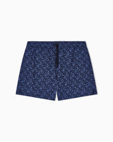Emporio Armani, Graphic Series Swim Trunks with monogram print