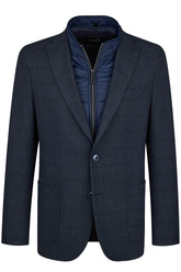 Digel, Modern Fit Jacket With Removable Flap