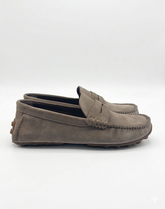 Pedro, Suede Espadrille Brown Loafers