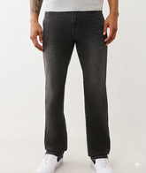 True Religion, Black Ricky Big T Straight Jeans