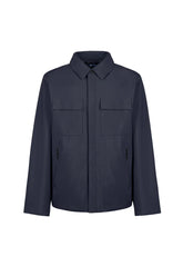 People Of Shibuya, Technical Fabric Navy Over Shirt