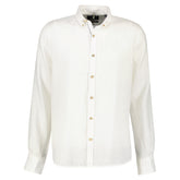 Lerros, White Linen Plain Shirt