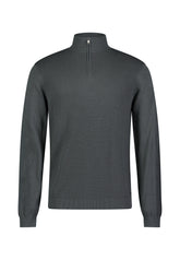 Roy Robson, Half-Zip Knitted Dark Green Sweater