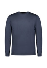 Roy Robson, Virgin Wool Dark Blue Pullover
