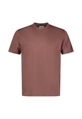 Roy Robson,Premium Mercerized Cotton T-Shirt, Cedar Brown
