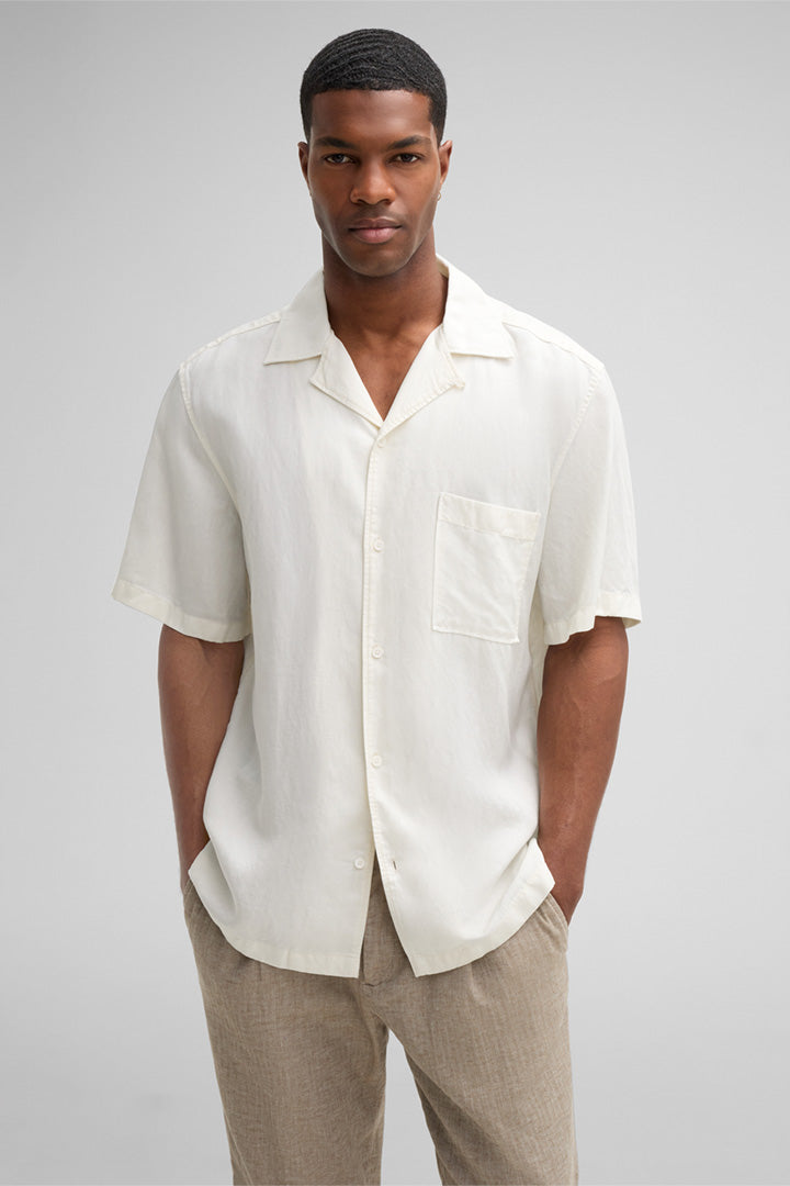 Strellson, Cisco Short-sleeved Shirt in White