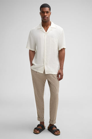 Strellson, Cisco Short-sleeved Shirt in White