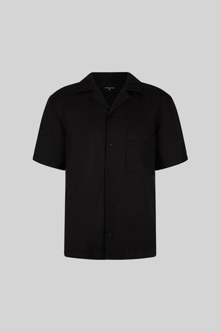 Strellson, Cisco Short-sleeved Shirt in Black