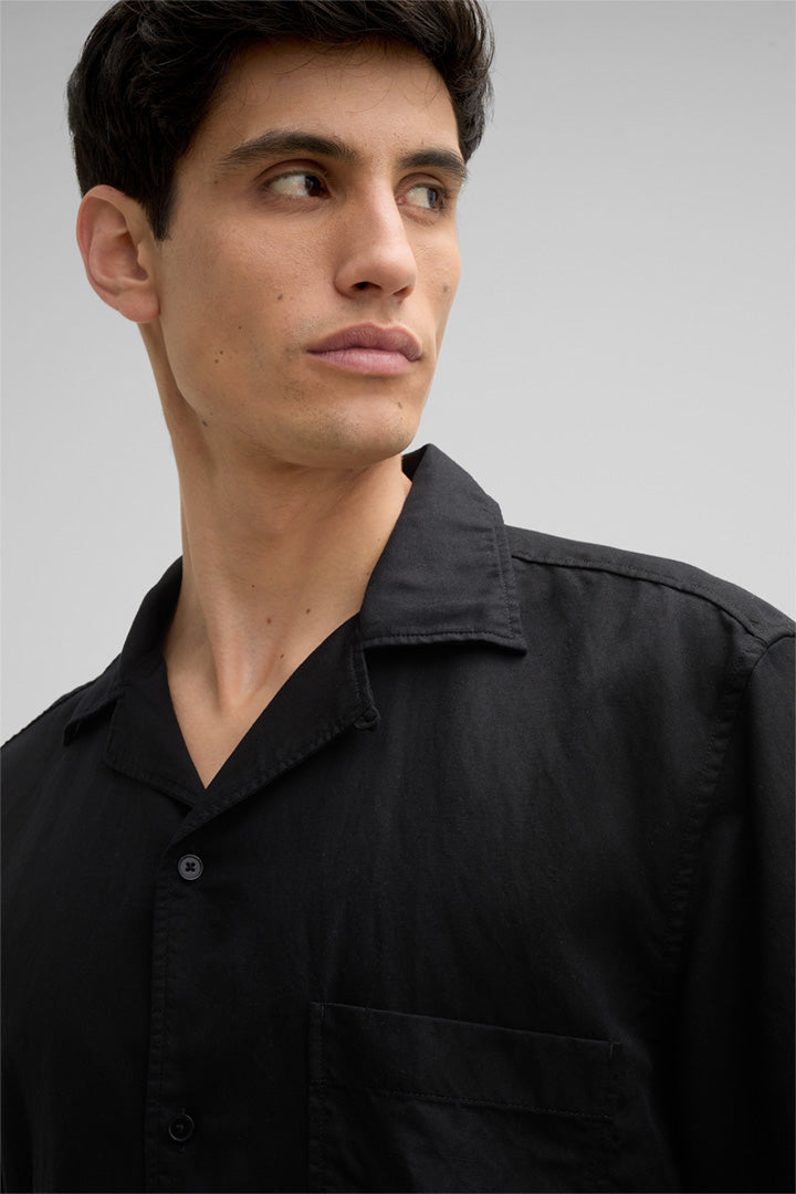 Strellson, Cisco Short-sleeved Shirt in Black