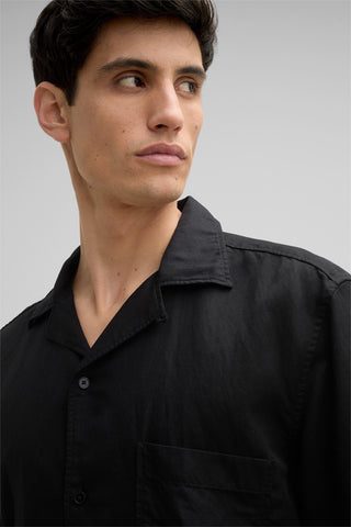 Strellson, Cisco Short-sleeved Shirt in Black