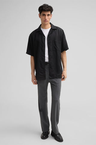 Strellson, Cisco Short-sleeved Shirt in Black
