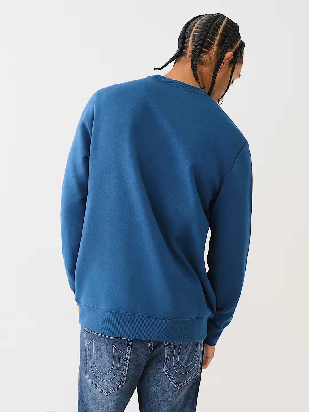True Religion, Buddha Puff Logo Sweatshirt