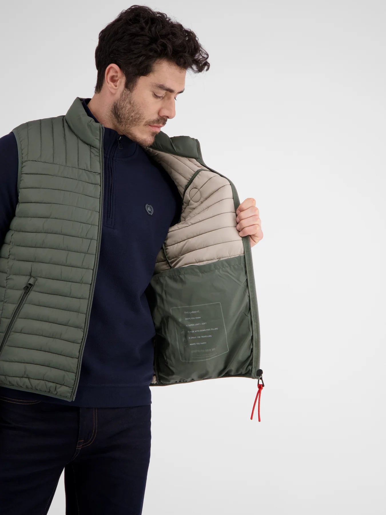 Lerros, Olive Light Weight Vest