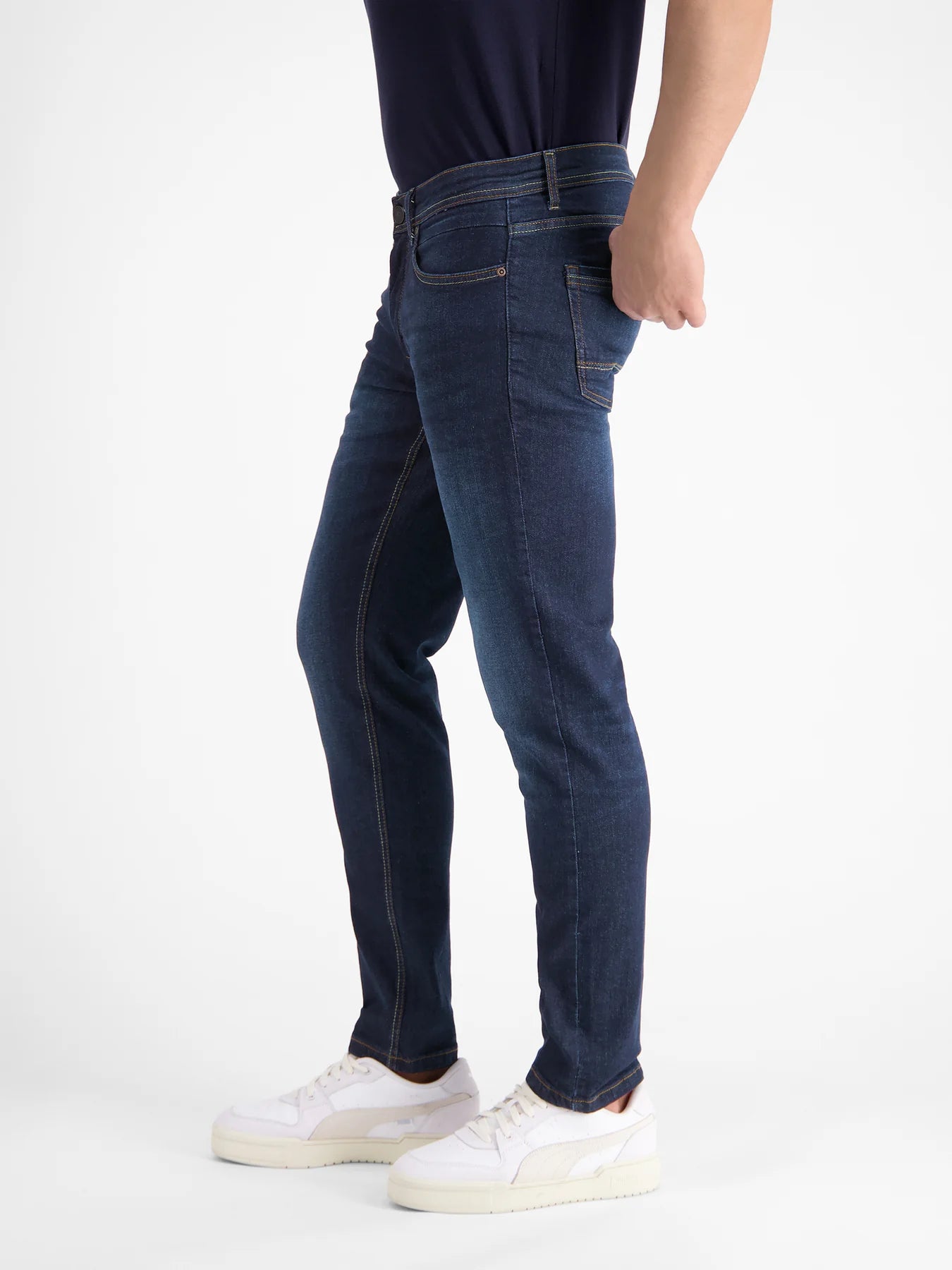 Lerros, Conlin 5-Pocket Stretch Denim, Slim Fit, Blue