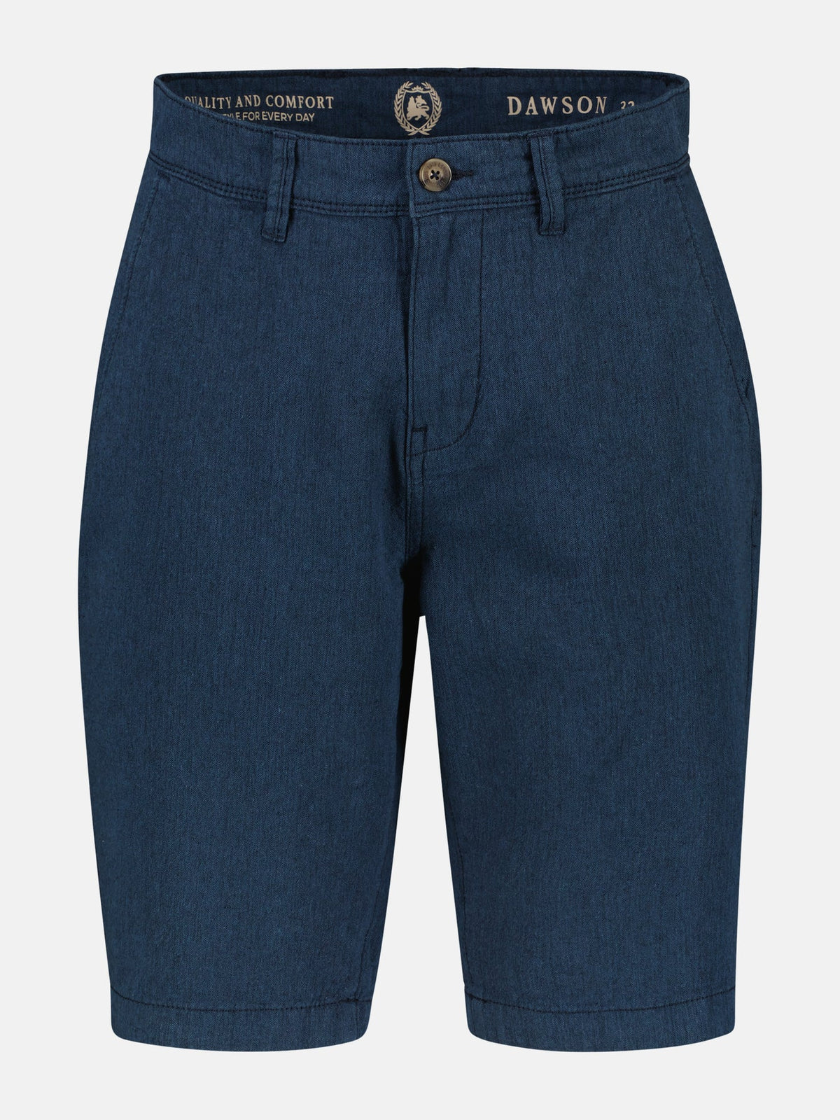 Lerros, Navy  Bermuda Linen Blend Short