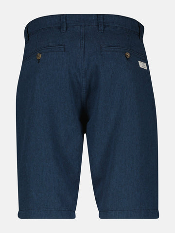 Lerros, Navy  Bermuda Linen Blend Short