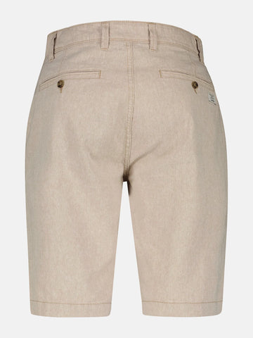 Lerros,  Dune Beige Bermuda Linen Blend Short