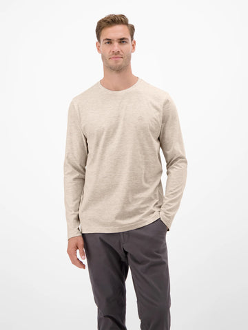 Lerros, Off-White Long Sleeves Basic Tee