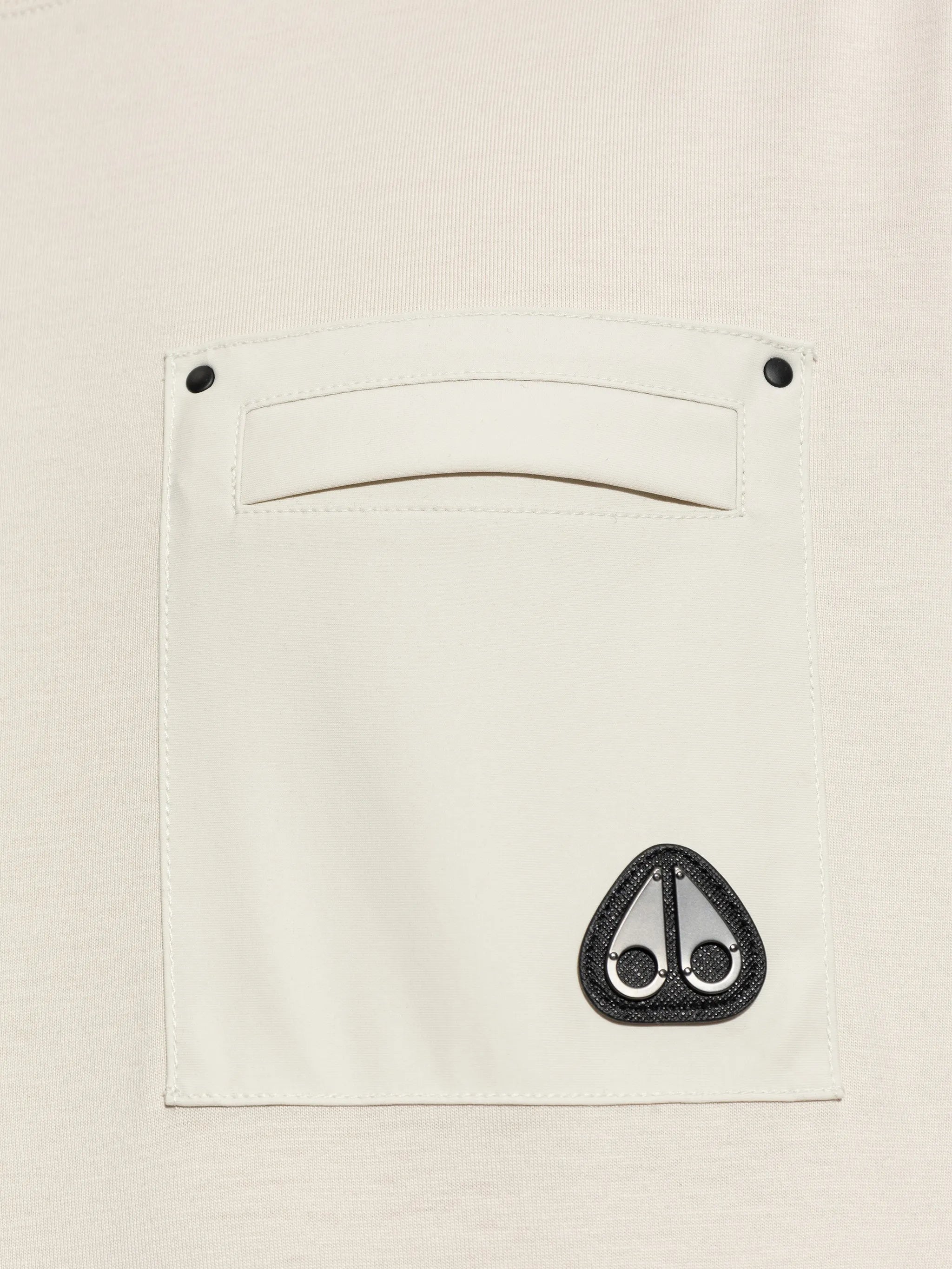 Moose Knuckles, Utility Pocket Beige Tee