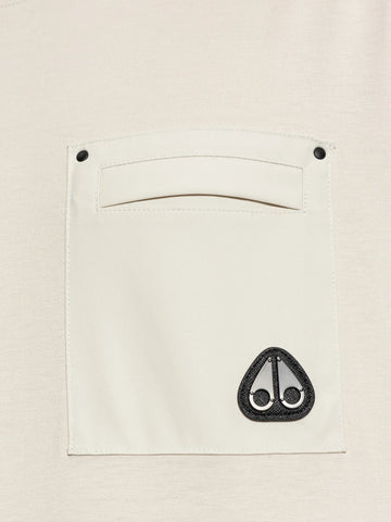 Moose Knuckles, Utility Pocket Beige Tee