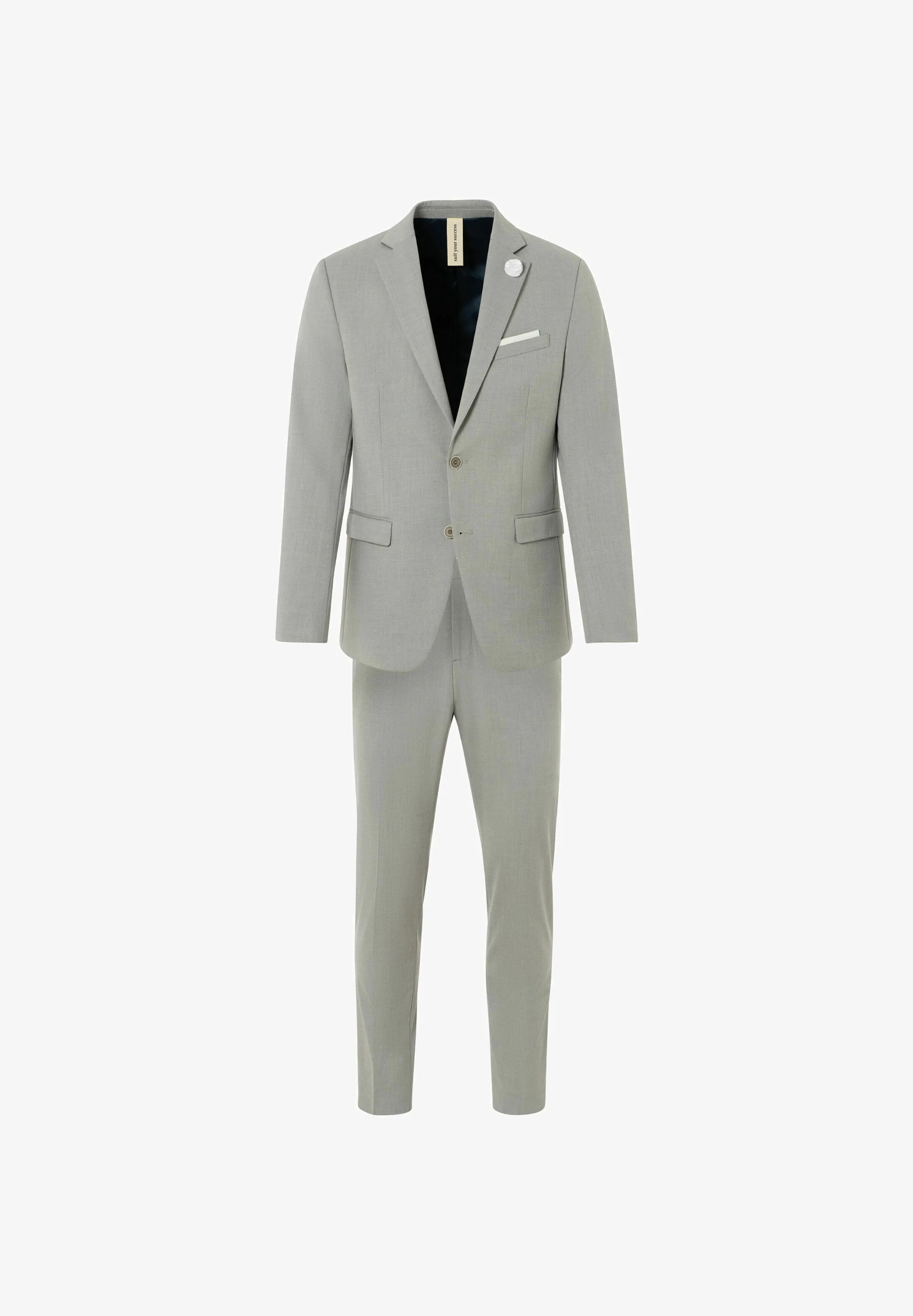 Thomas Goodwin, Grey Slim Fit Pants Suit