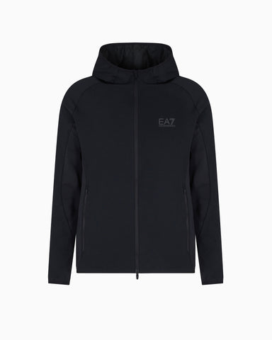 Emporio Armani, Dynamic Athlete Hooded Sweatshirt in VIGOR7 Technical Fabric