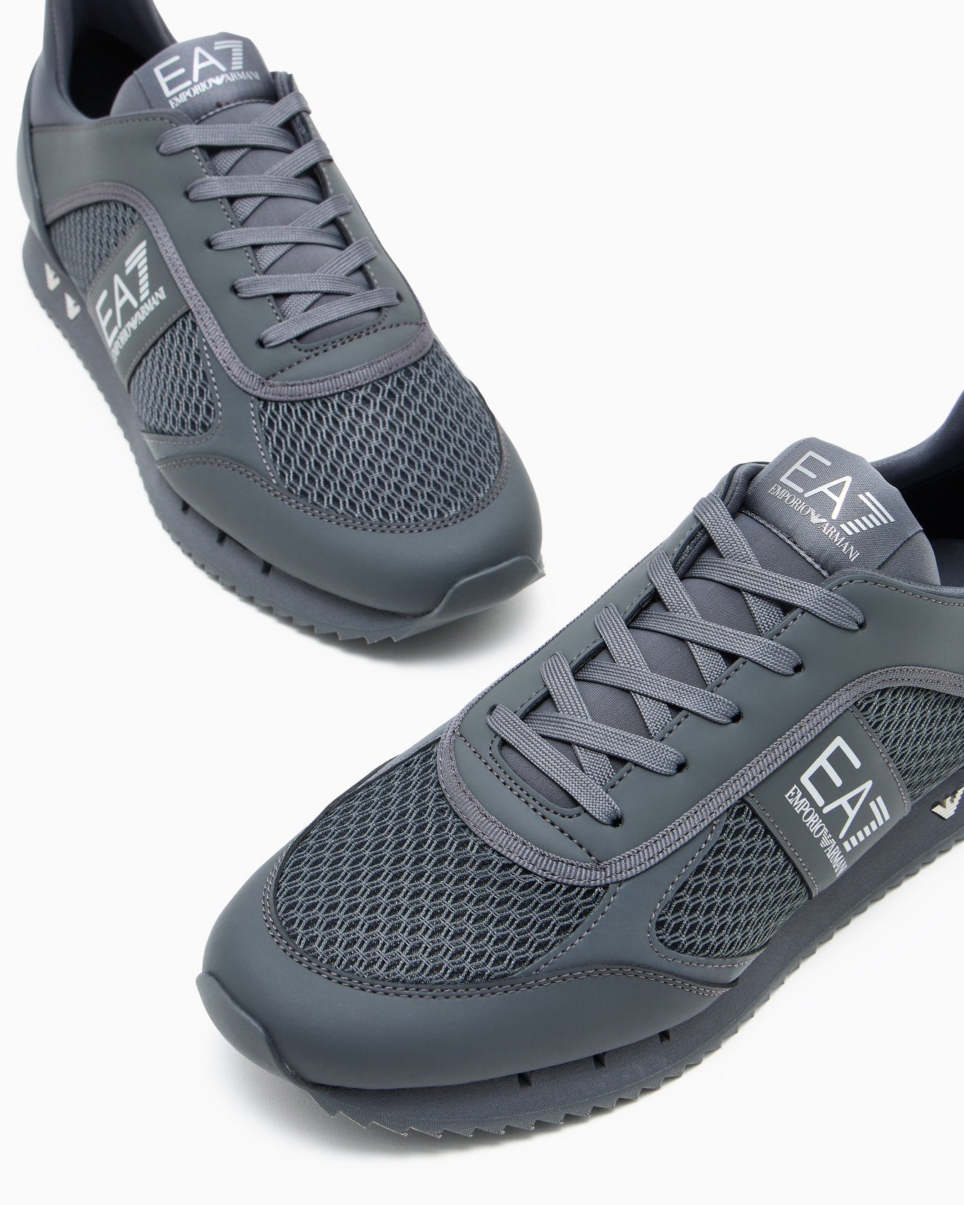 Emporio Armani, Grey Laces Sneakers