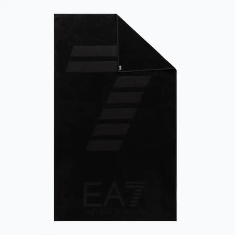 EA7, Black Big 7 Beach Towel