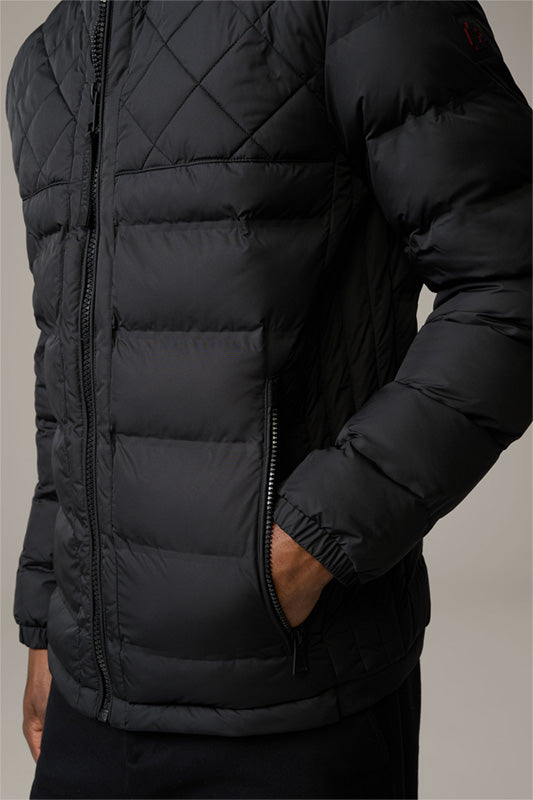 Strellson,Clason Fused Quilted Jacket in Black