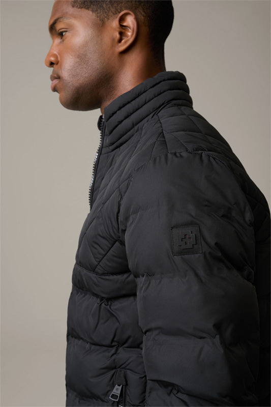 Strellson,Clason Fused Quilted Jacket in Black