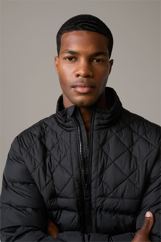 Strellson,Clason Fused Quilted Jacket in Black