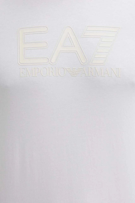 Emporio Armani, Visibility Stretch-Cotton Long-Sleeved White T-Shirt