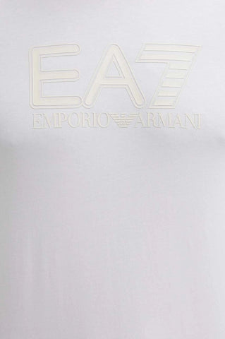 Emporio Armani, Visibility Stretch-Cotton Long-Sleeved White T-Shirt
