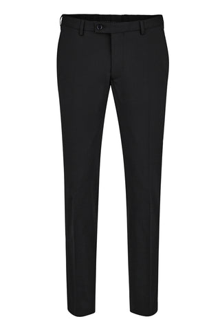 Digel, Black Formal Trousers — Tailored Elegance Meets Versatile Pairing