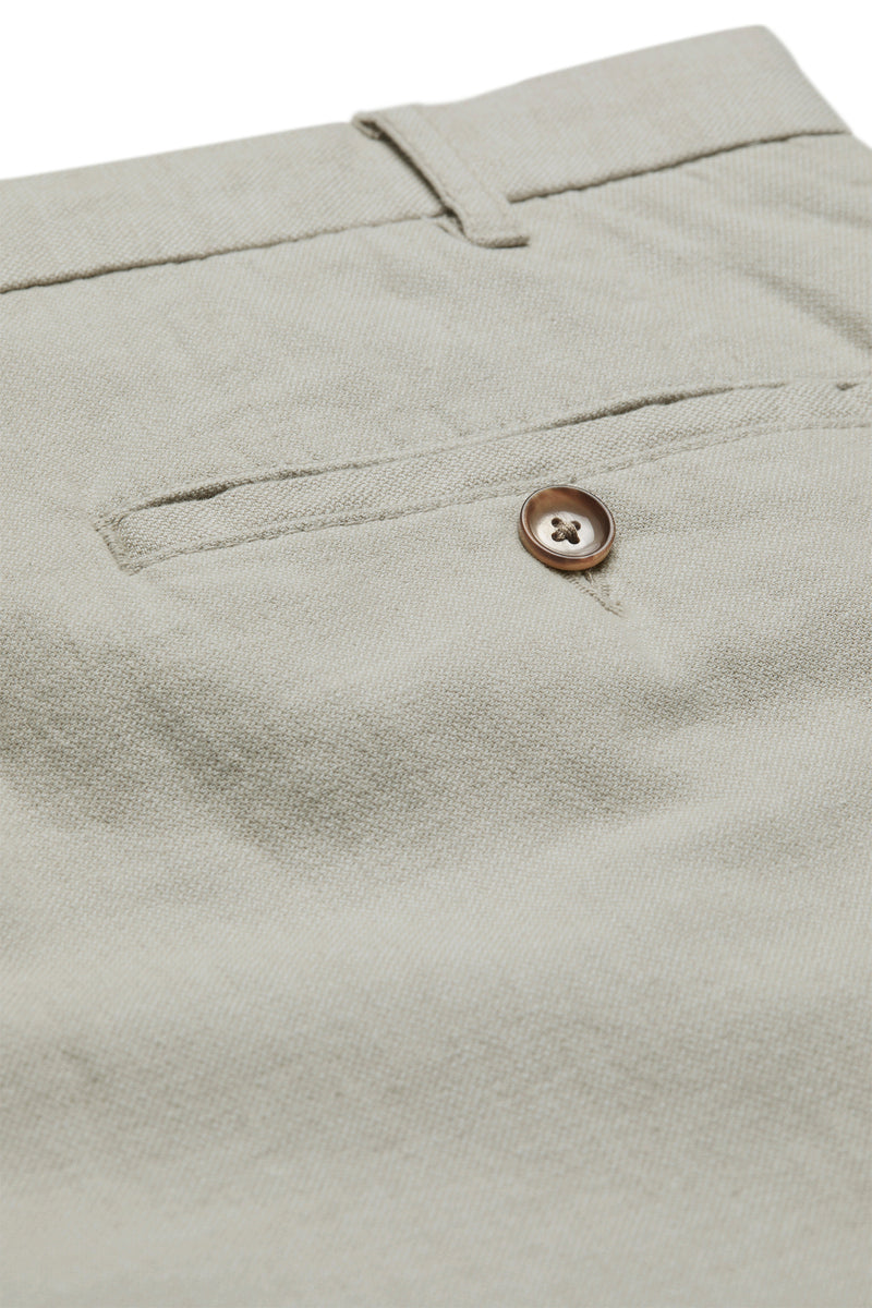 Digel, Modern-fit Cotton-Linen Blend Pants