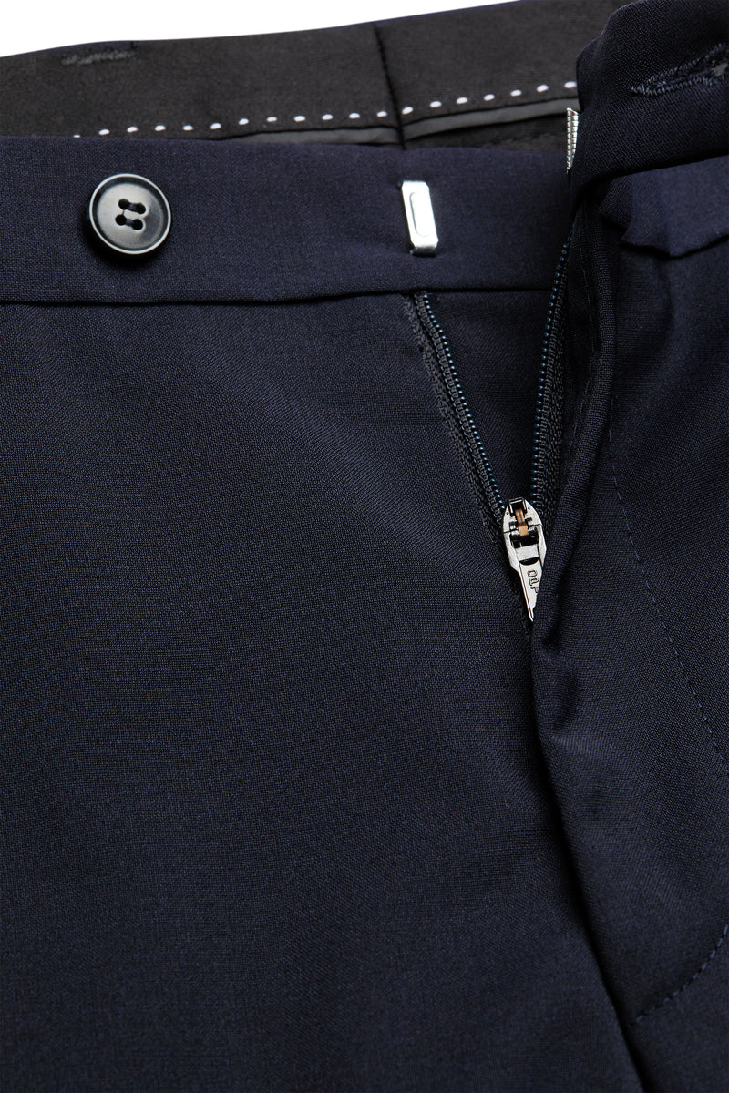 Digel, Navy Formal Trousers — Tailored Elegance Meets Versatile Pairing