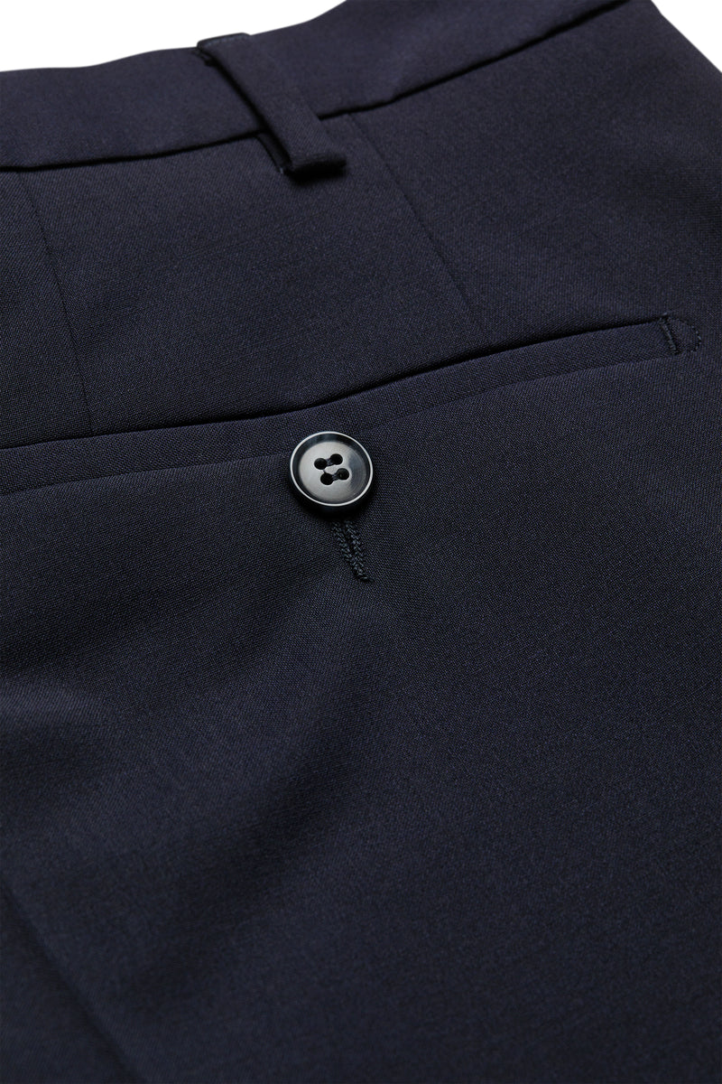 Digel, Navy Formal Trousers — Tailored Elegance Meets Versatile Pairing