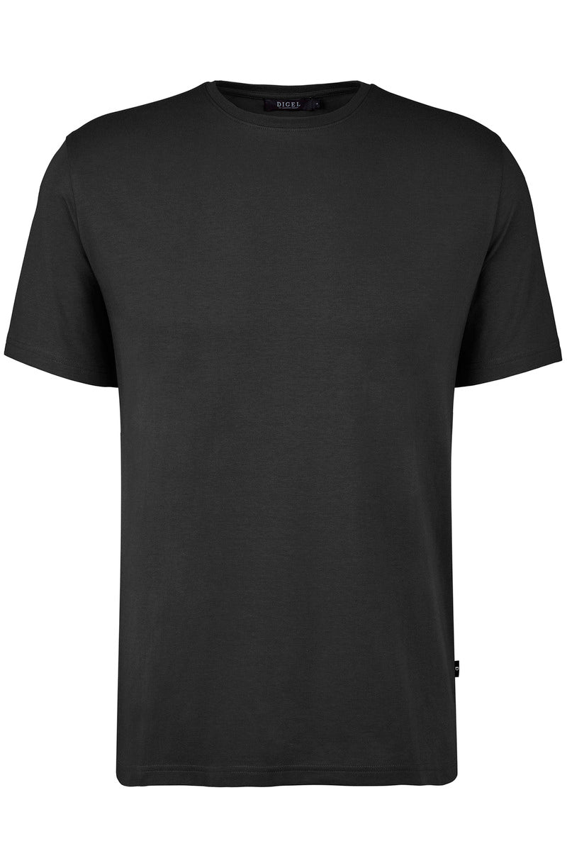 Digel, Cotton stretches Black T-shirt