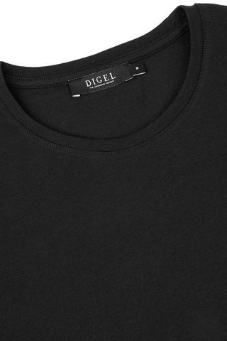 Digel, Cotton stretches Black T-shirt