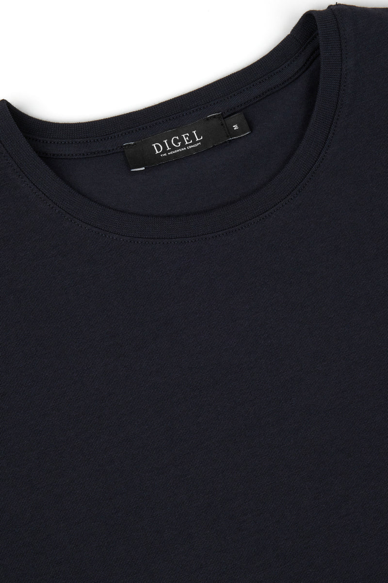 Digel, Cotton stretches Navy T-shirt