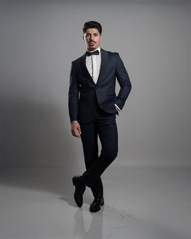 4Hands, Navy Shawl Collar Tuxedo