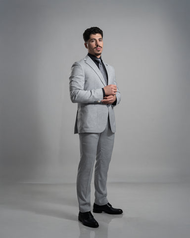 Digel, Light Blue Modern Blazer Suit