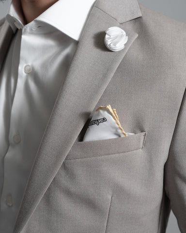 Thomas Goodwin, Beige Slim Fit Blazer Suit