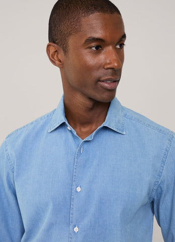 Façonnable, Regular Fit Fil-A-Fil Shirt