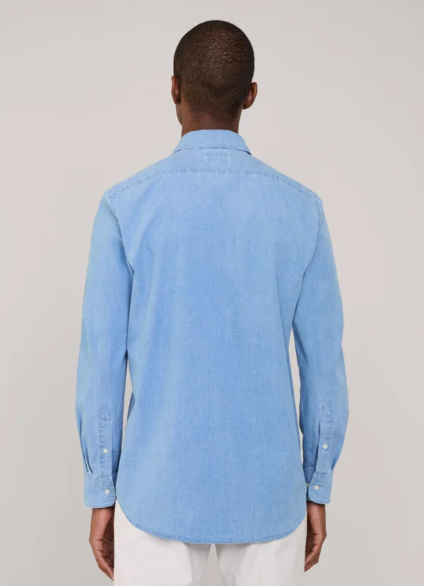 Façonnable, Regular Fit Fil-A-Fil Shirt