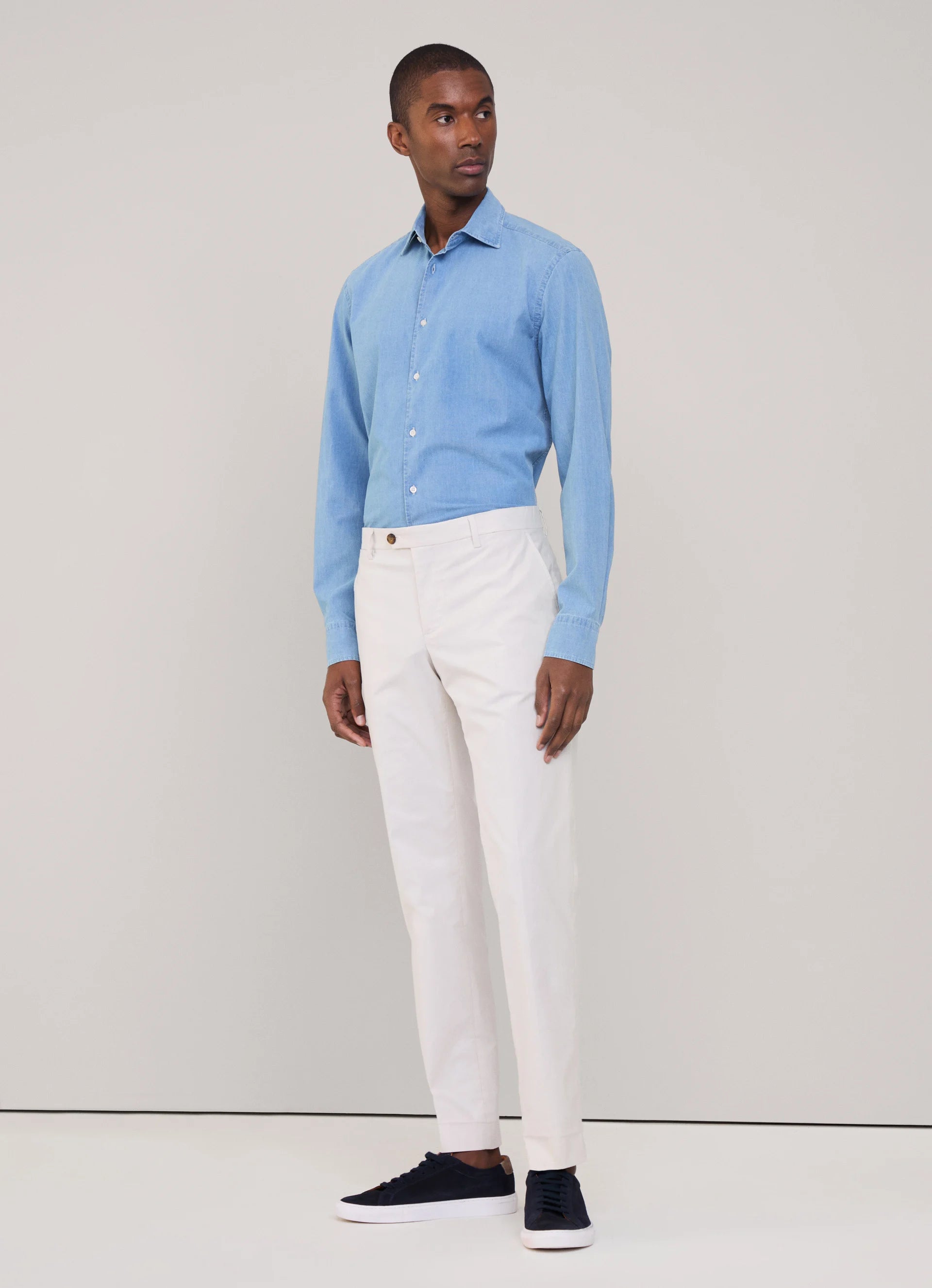 Façonnable, Regular Fit Fil-A-Fil Shirt