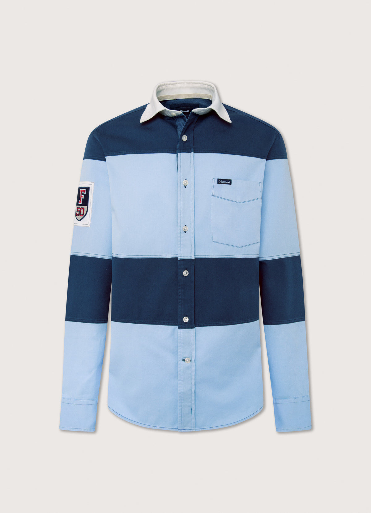 Façonnable, Regular Fit Striped Rugby Shirt