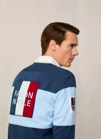 Façonnable, Regular Fit Striped Rugby Shirt