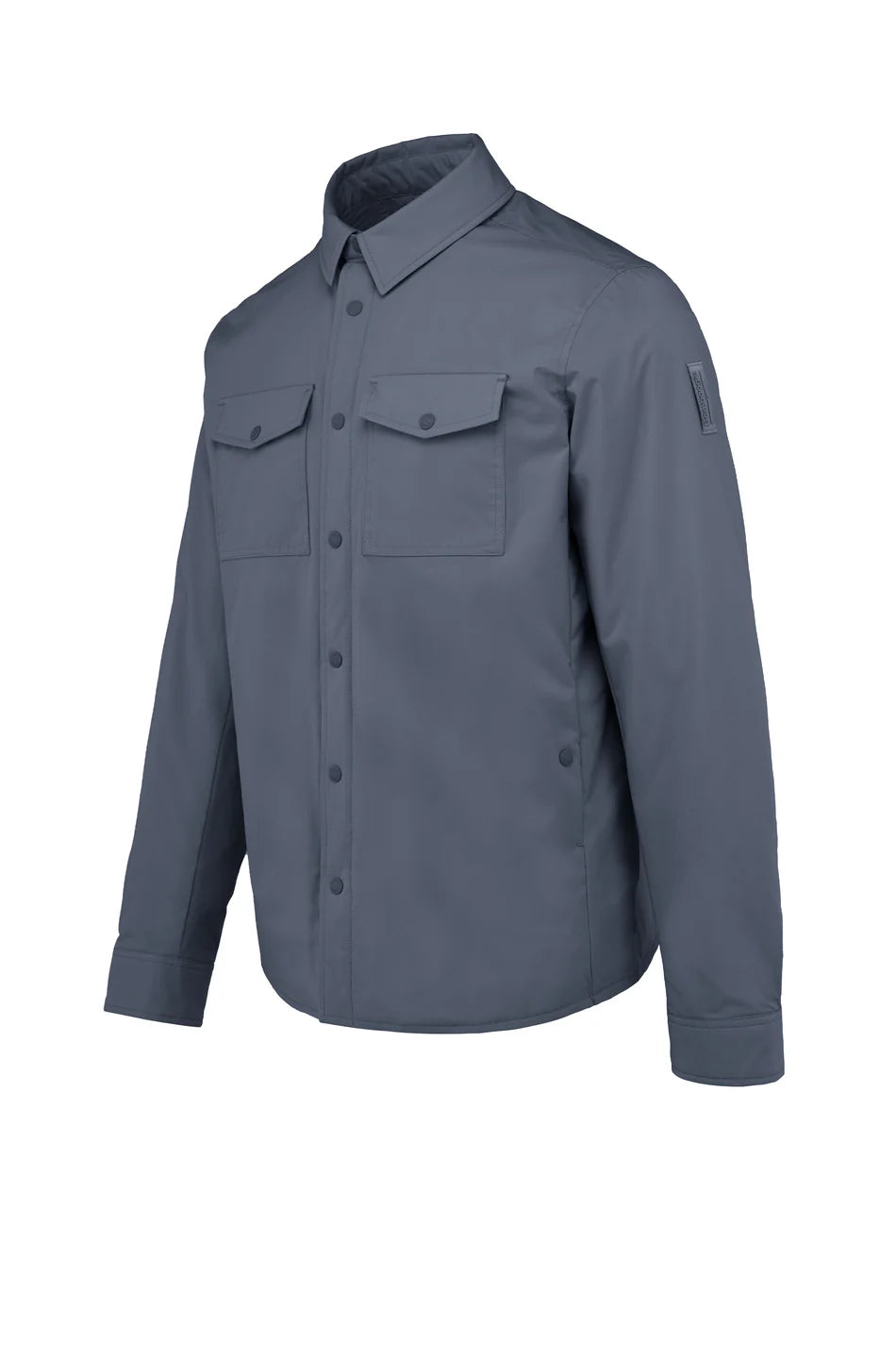 Bomboogie, Navy Overshirt in technical fabric